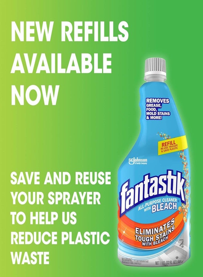 Fantastik Fantastic Bleach Cleaner, 32 Ounce (Pack of 2) - Image 3